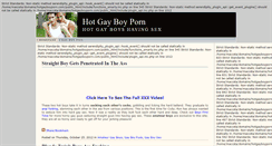 Desktop Screenshot of hotgayboyporn.com